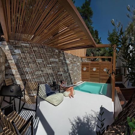 Natura Luxury Boutique Hotel Skopelos Лутраки Экстерьер фото