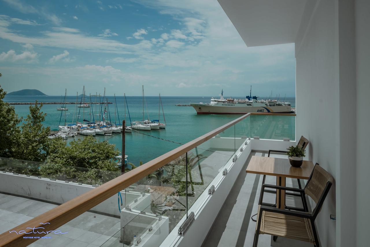 Natura Luxury Boutique Hotel Skopelos Лутраки Экстерьер фото
