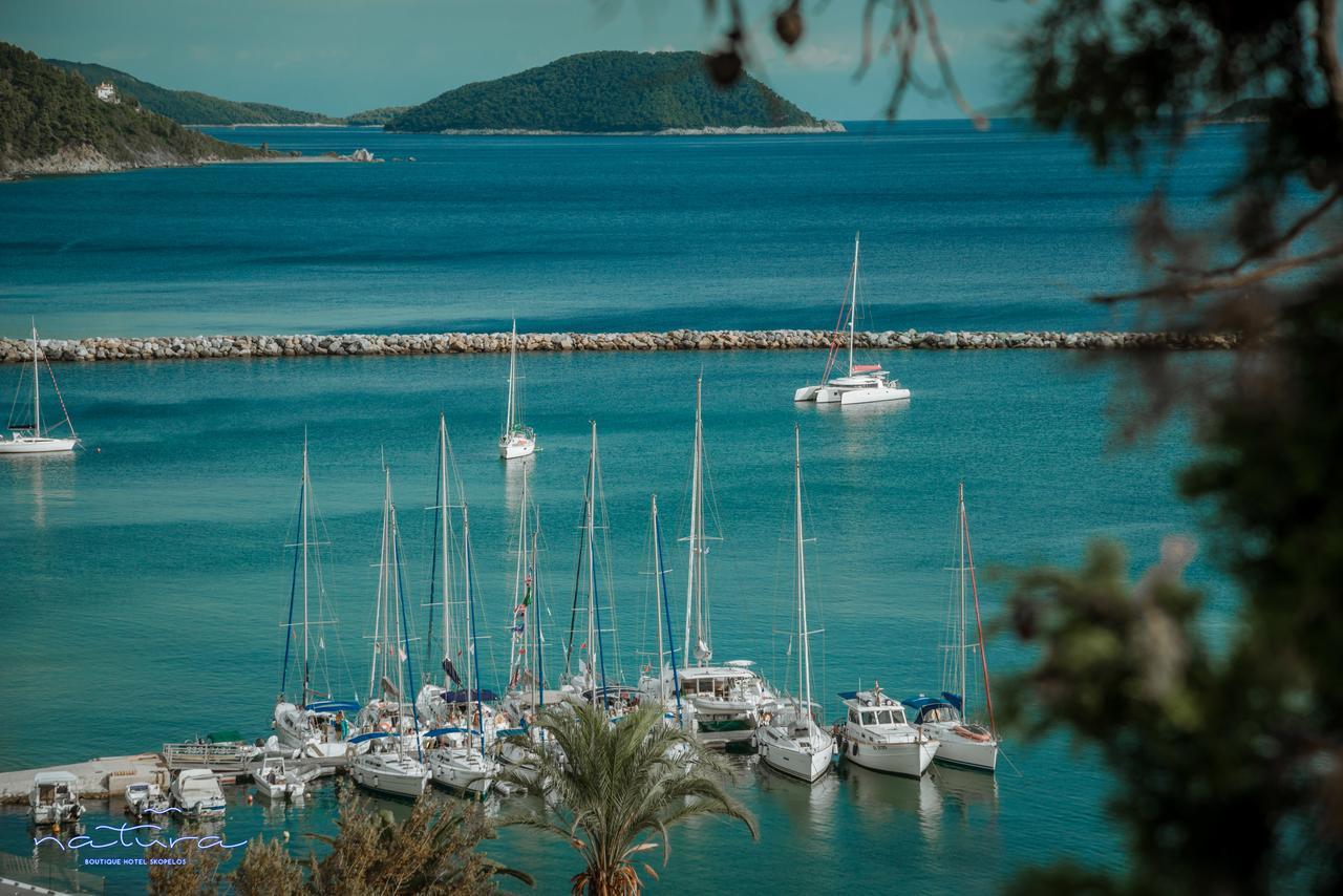 Natura Luxury Boutique Hotel Skopelos Лутраки Экстерьер фото