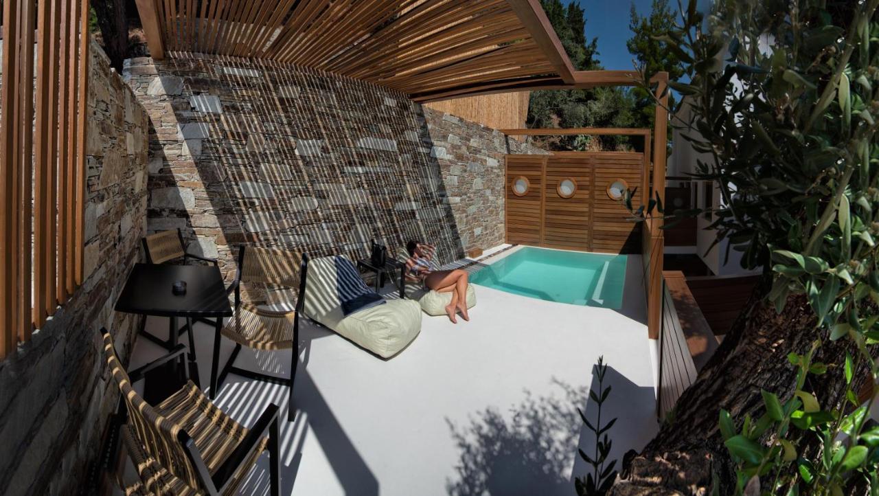 Natura Luxury Boutique Hotel Skopelos Лутраки Экстерьер фото